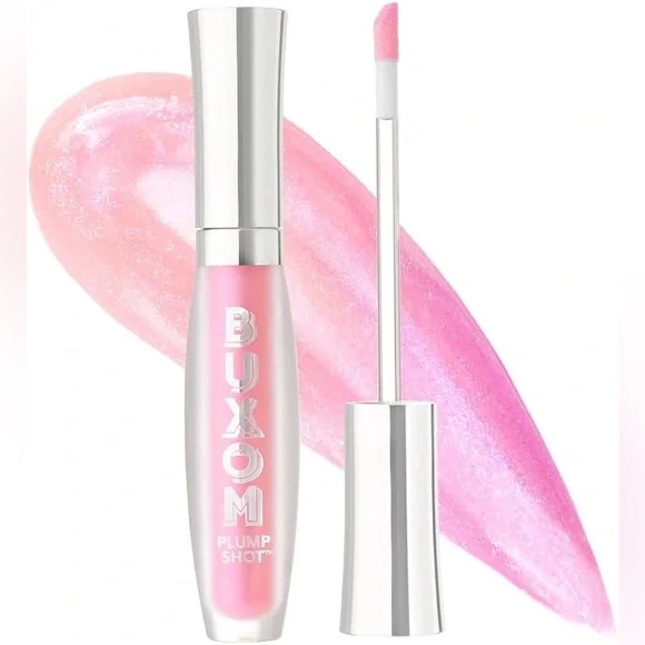 BNIB Buxom Plump Shot Lip Serum Gloss - Spellbound Pink - Picture 1 of 7
